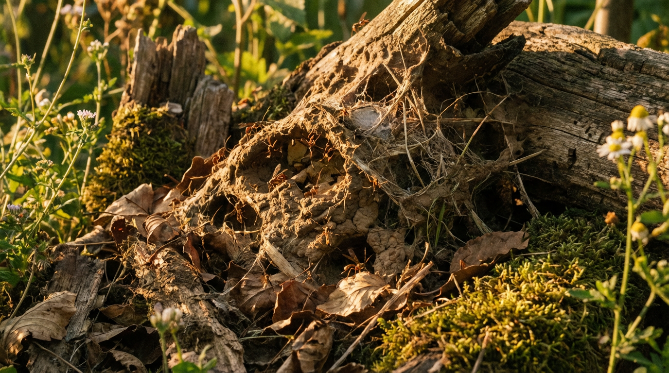 Sluipwespennest: waar nestelen de nuttige sluipwespen eigenlijk?