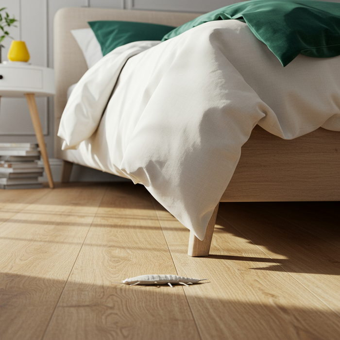 Silberfische im Schlafzimmer – Sind sie gefährlich und wie wirst du sie los?