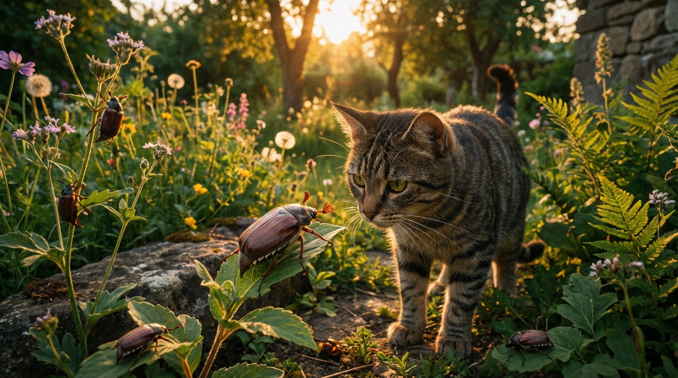 Zijn junikevers giftig voor katten? Alles over gevaren en bescherming