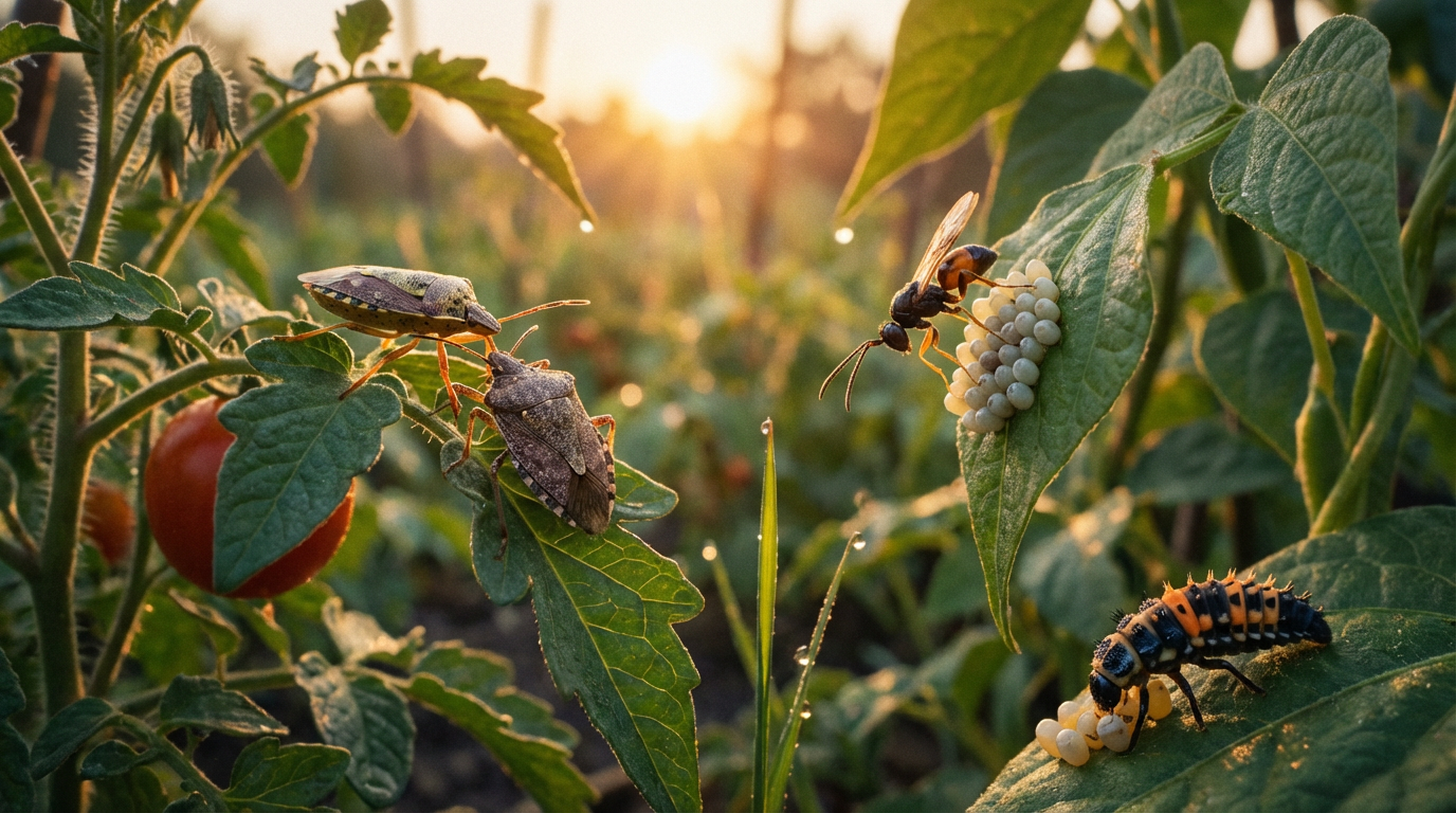 Stink Bugs Natural Enemies: deze insecten helpen echt