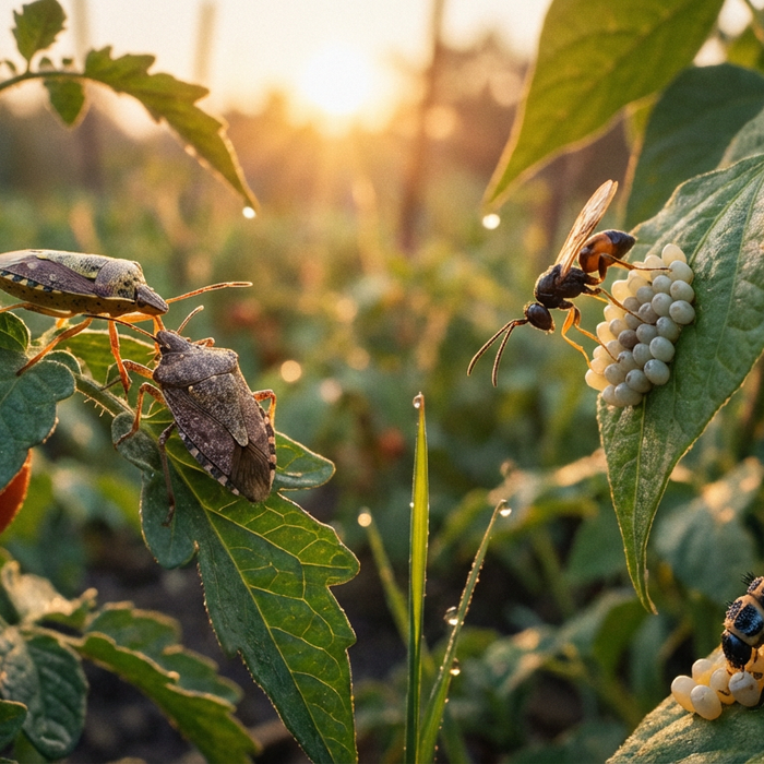Stink Bugs Natural Enemies: deze insecten helpen echt