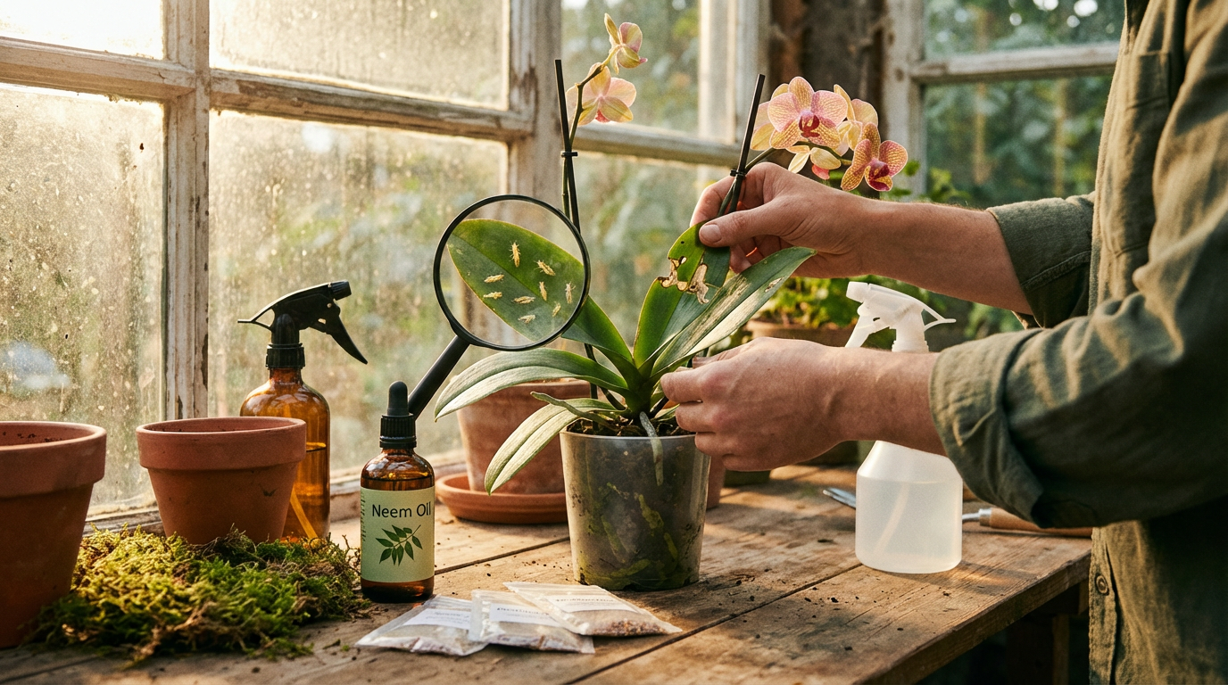 Tripsorchideeën: hoe u uw bloemen effectief en organisch kunt bewaren