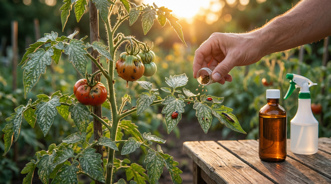 Trips Tomaten: Schadelijke symptomen herkennen en biologisch bestrijden