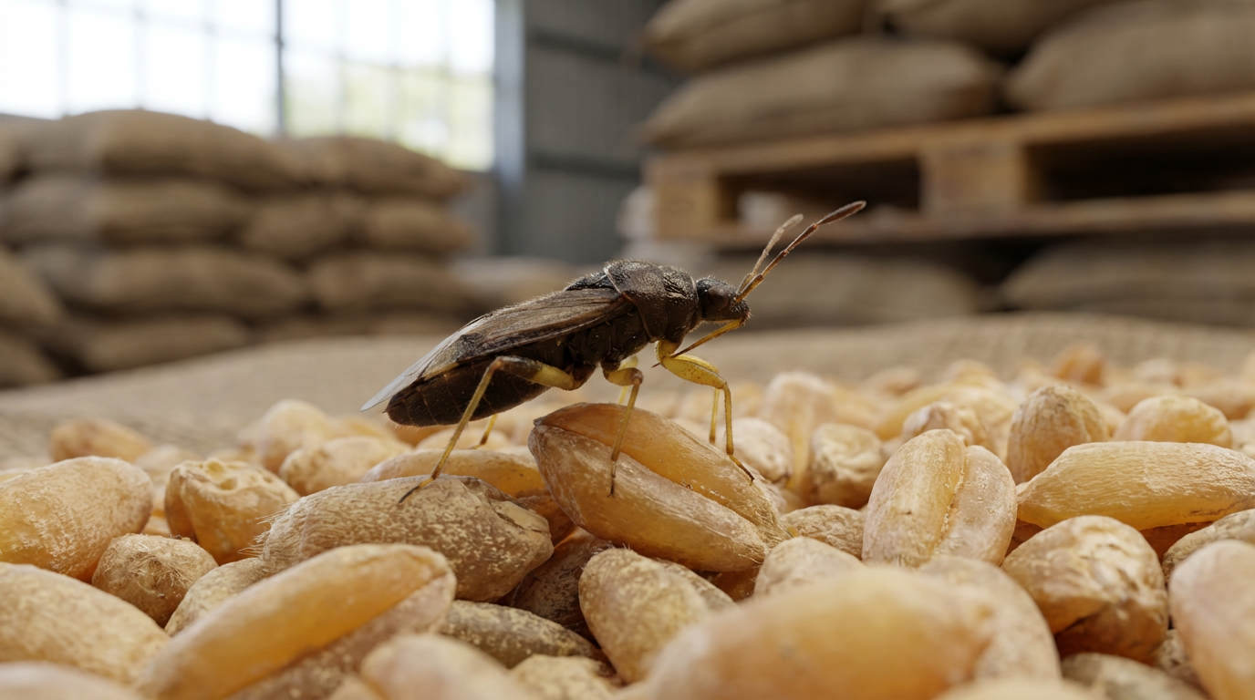 Wat doen kamppiraten? Alles over Xylocoris flavipes in bewaarbescherming