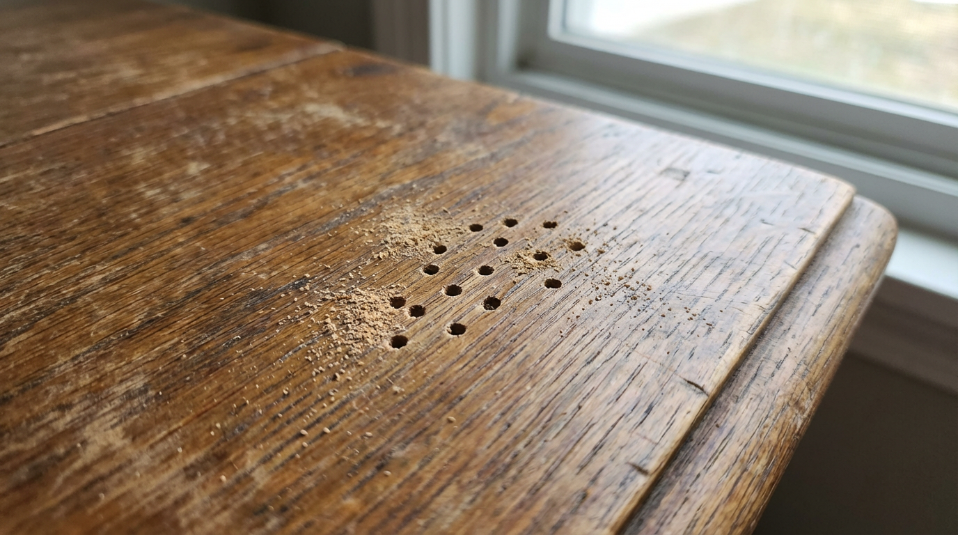 Meubels met houtworm: Aantastingen identificeren en bestrijden en hout duurzaam beschermen