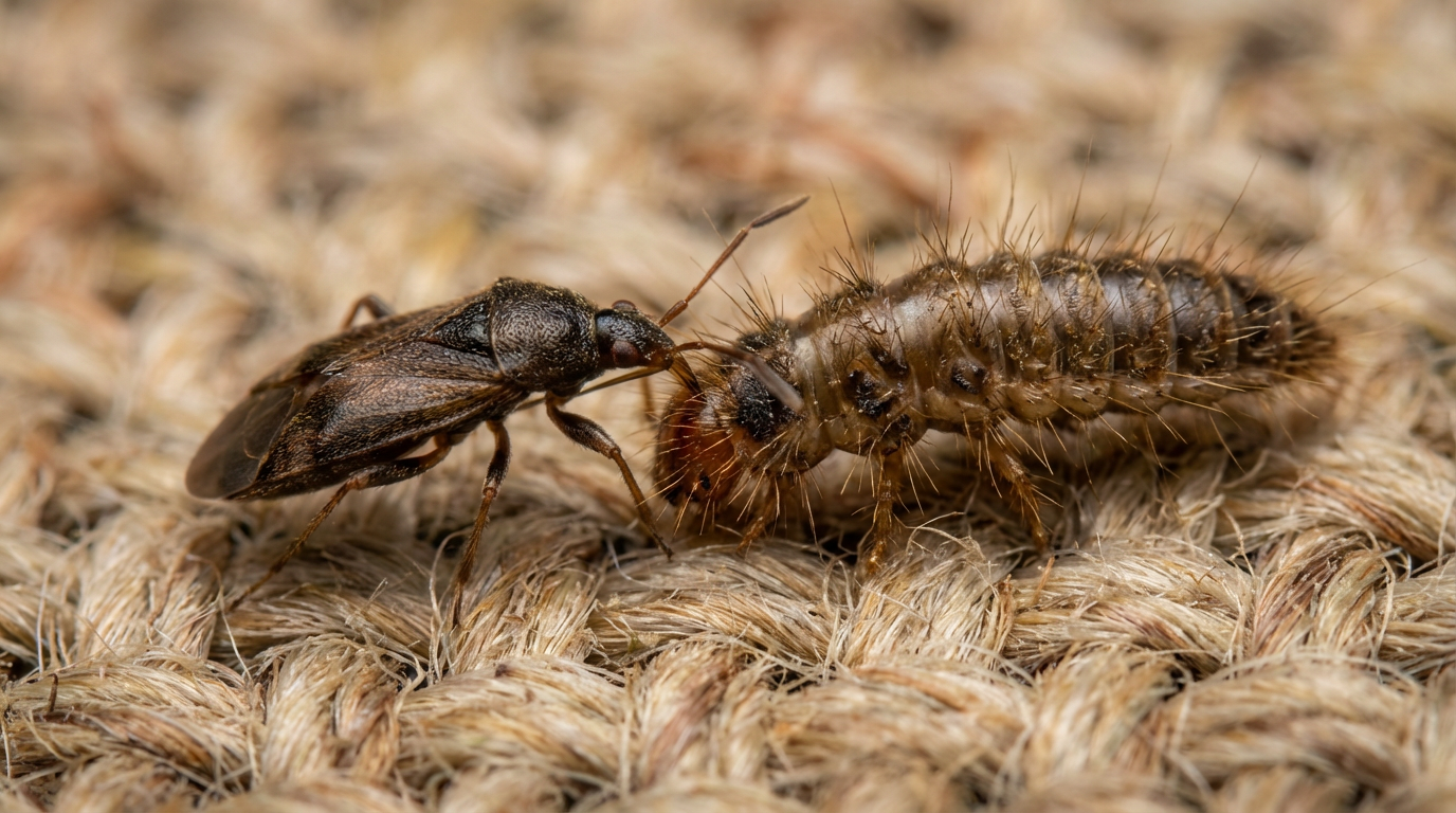 Kamppiraten tegen tapijtkevers: het biologische wonderwapen in detail