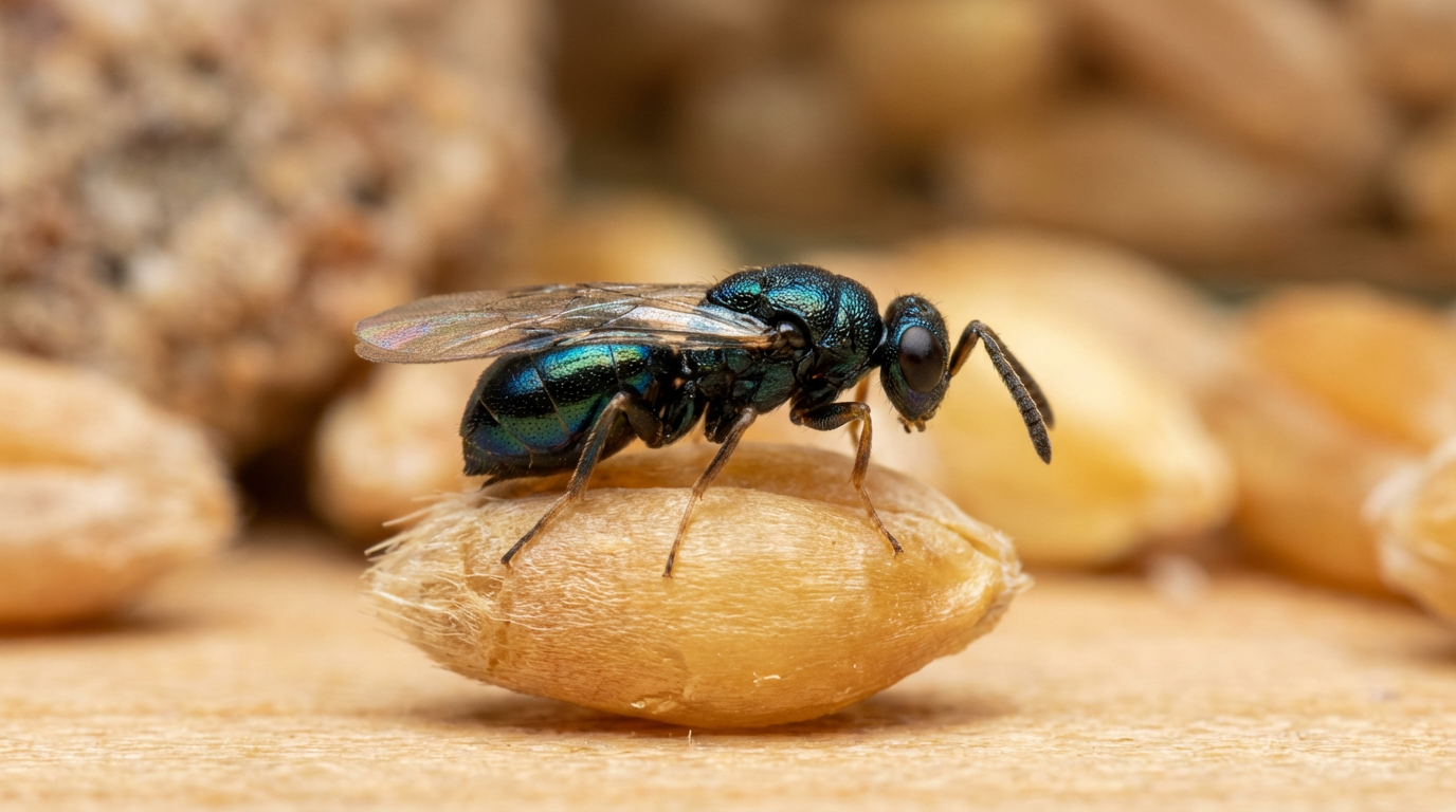 Kamp chalcid wesp tegen spekkever: Effectief gebruik van biologische ongediertebestrijding