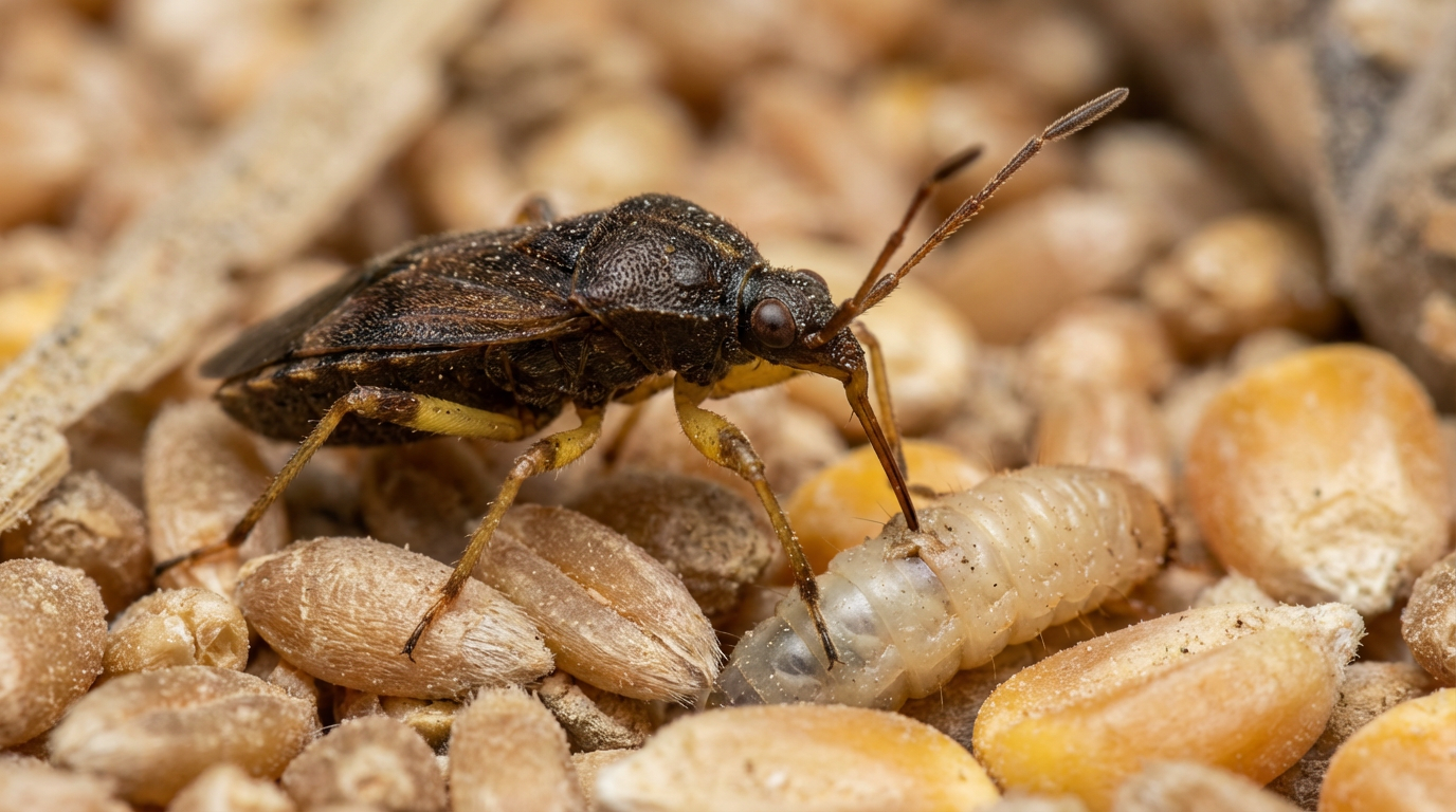 Wollige onkruidkever kamppiraten: Gebruik biologische bestrijding effectief