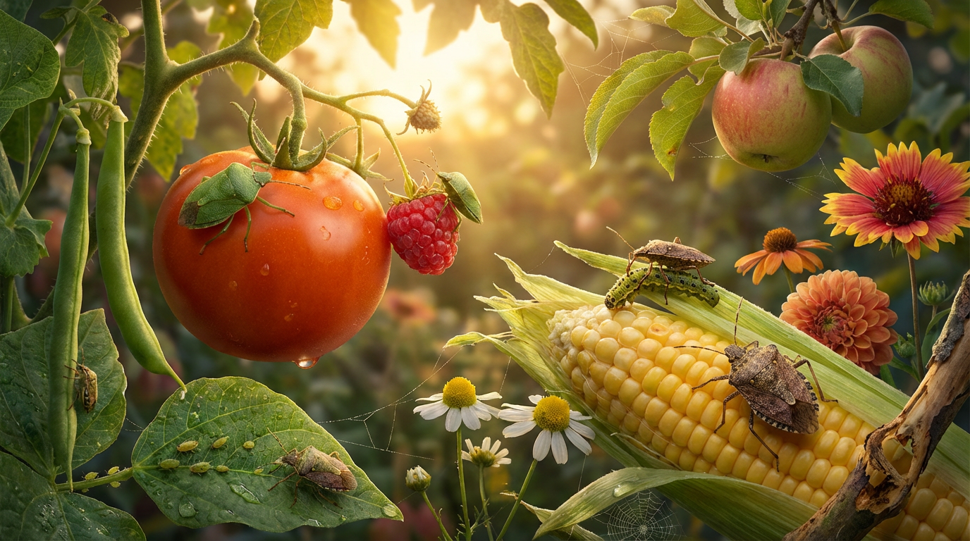 Wat eten stinkwantsen? Het complete menu (planten & insecten)