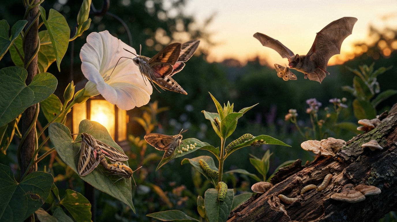 Wat doen motten? Gedrag, biologie en ecologische rol