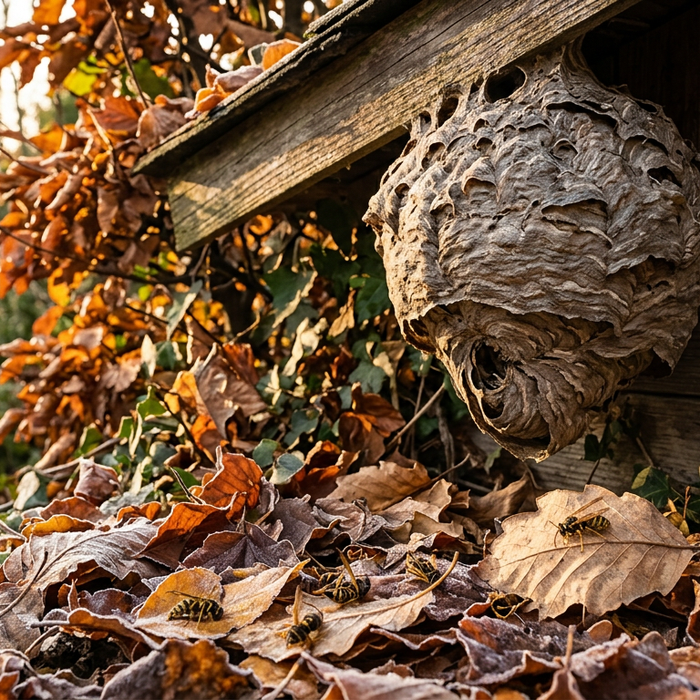 Wespennest: Größe, Entwicklung und wann Wespen im Herbst sterben