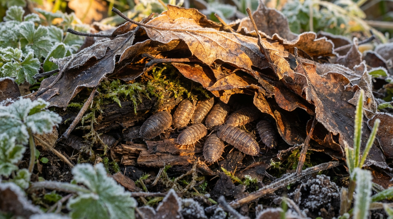Hoe overwinteren pissebedden? Overlevingsstrategieën voor de winter