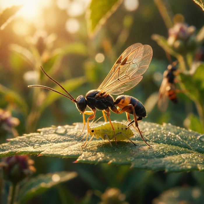 Hoe werken sluipwespen? Het biologische werkingsmechanisme uitgelegd