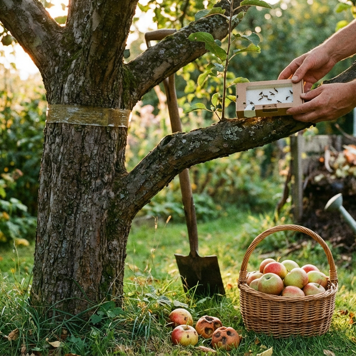 Wie kann ich Maden am Apfelbaum bekämpfen: Strategien für gesunde Ernten