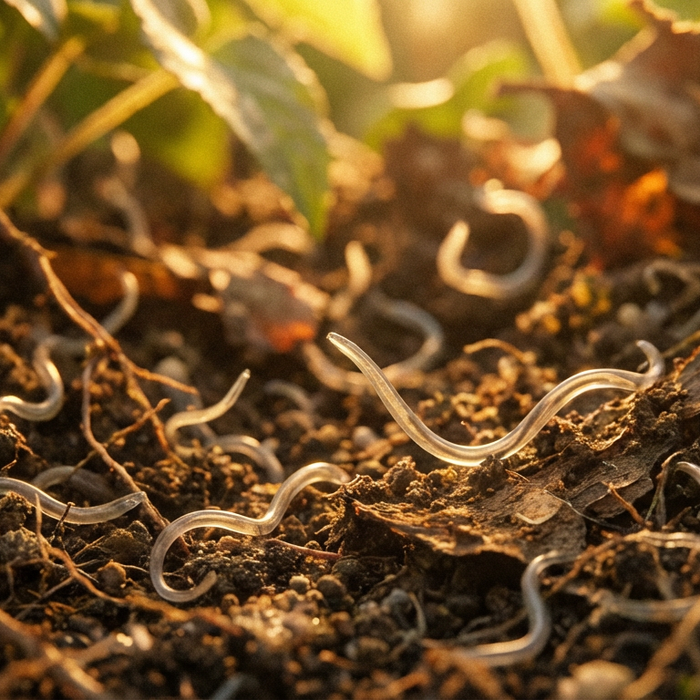 Hoe zien nematoden eruit? Grootte, vorm en identificerende kenmerken