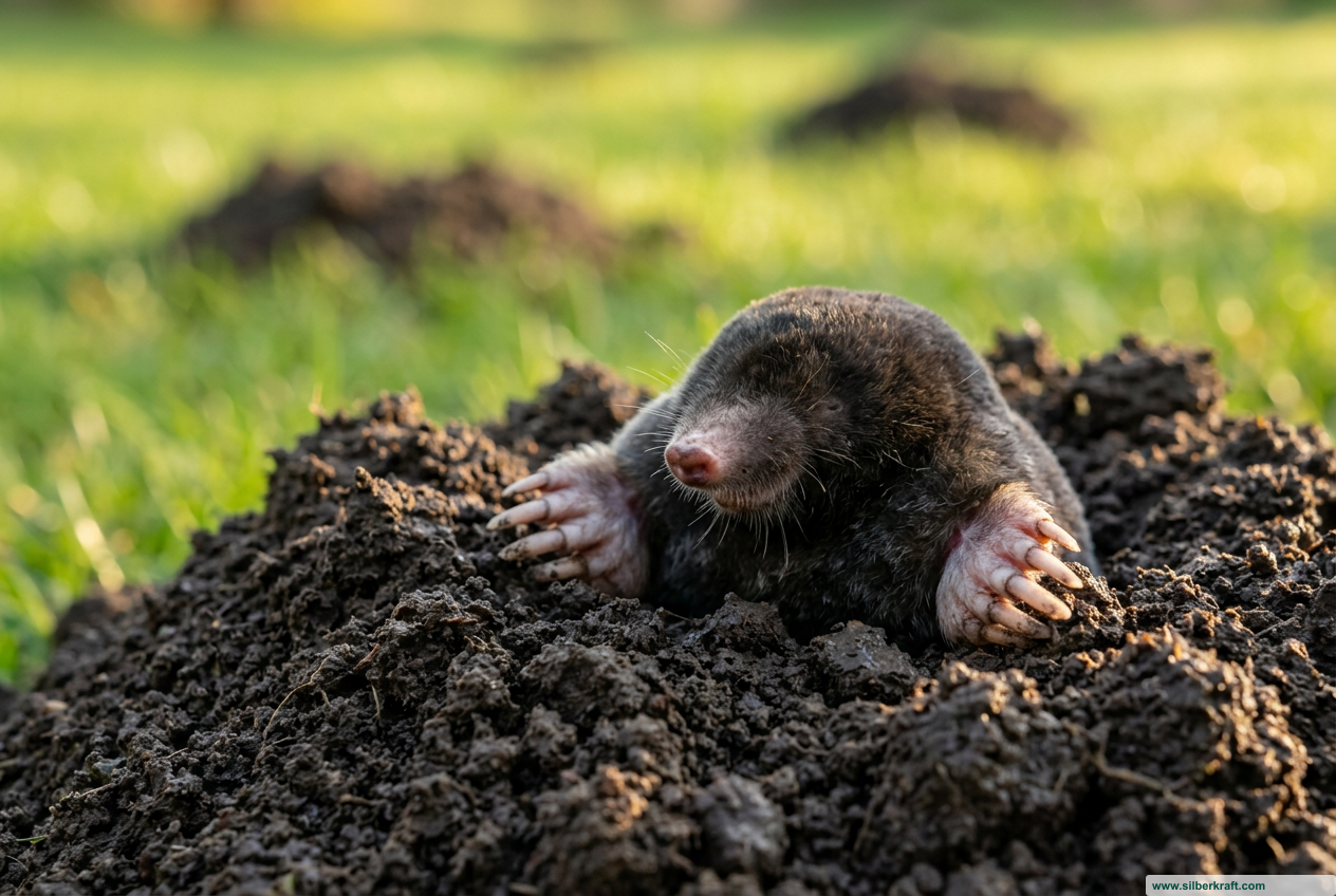 Hoe diep graaft een mol? Alles over passages en terpen: deskundige gidsen