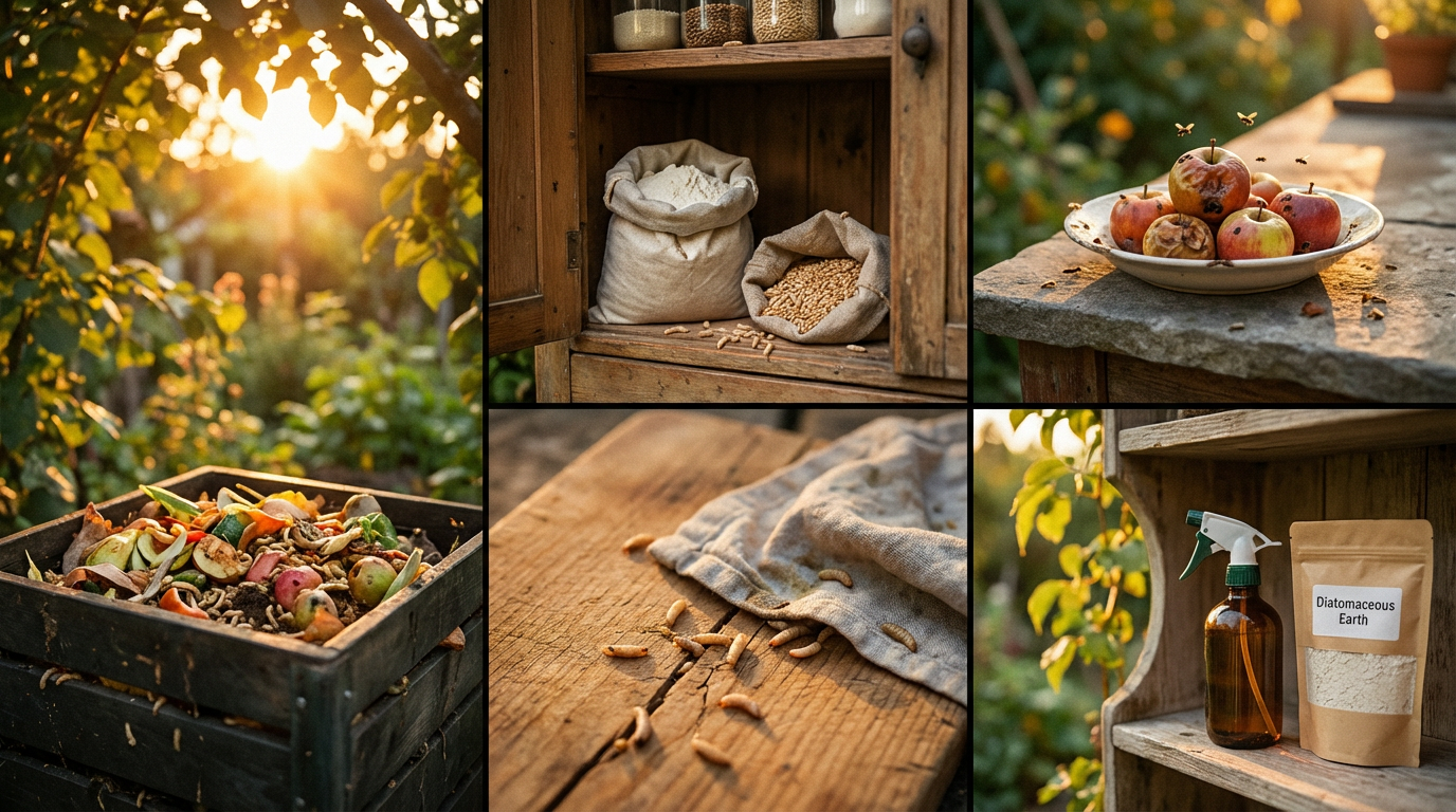 Waar nestelen maden in de keuken? Vind schuilplaatsen en vecht effectief