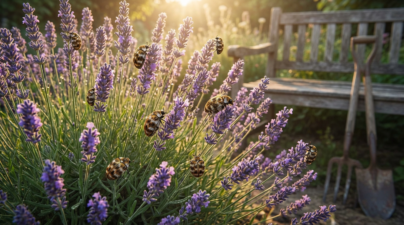 Wollige wietkever & lavendel: helpt het huismiddeltje echt?