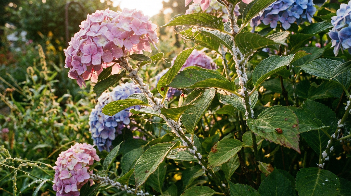 Mealybugs op hortensia's: detecteren, bestrijden en voorkomen