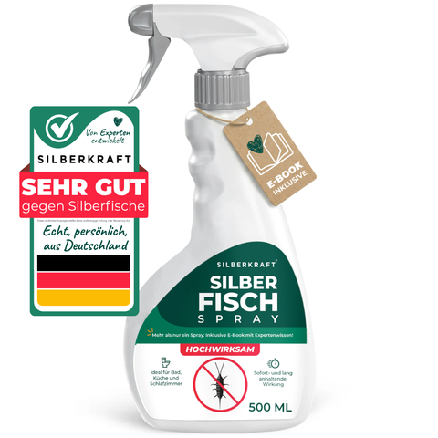 Zilvervisjesspray 500ml incl. e-boek