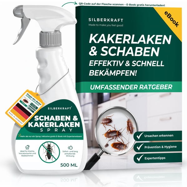 1. Silberkraft kakkerlakkenspray kakkerlakken 500ml - e-book - voorpagina