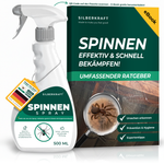 Spinnenspray tegen spinnen en insecten - effectieve spinnenafstotende spray voor huis, kelder, balkon en terras
