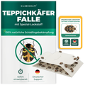 Tapijtkeverval – Universele kleefval met lokstof