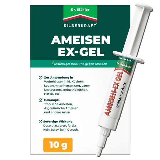 Ameisen-Ex Gel: Sofortige Lösung gegen Ameisenbefall im Innen- und Außenbereich - Silberkraft