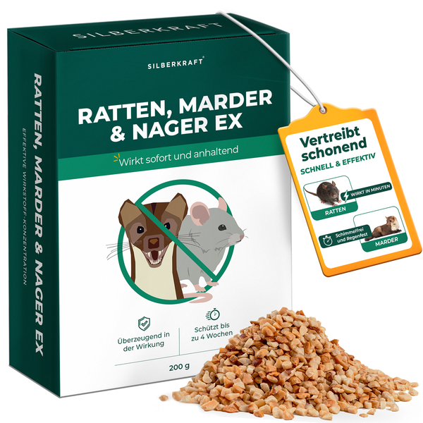 Ratten, marters en knaagdieren Ex-korrels - Silberkraft