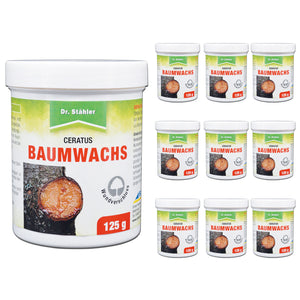 Ceratus Baumwachs: ideales Veredlungs- und Wundverschlussmittel für Obst- und Ziergehölze - Silberkraft