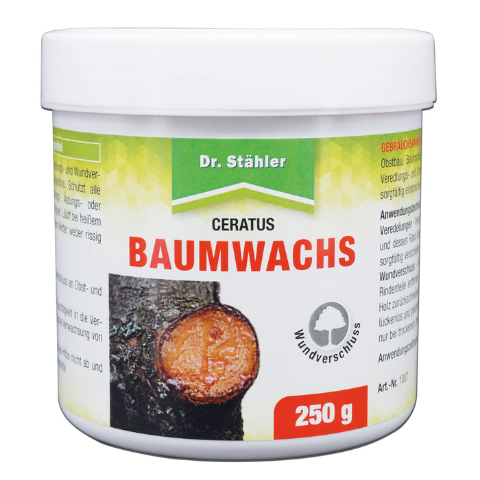 Ceratus Baumwachs: ideales Veredlungs- und Wundverschlussmittel für Obst- und Ziergehölze - Silberkraft