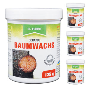 Ceratus Baumwachs: ideales Veredlungs- und Wundverschlussmittel für Obst- und Ziergehölze - Silberkraft