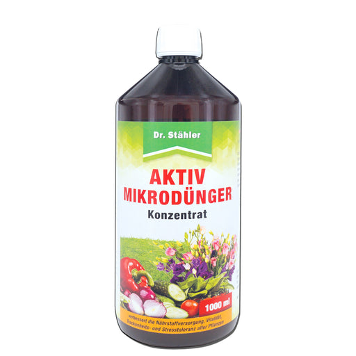 Aktiv Mikrodünger Konzentrat -  Organischer NK-Dünger, flüssig - Silberkraft