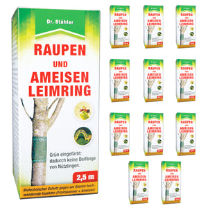 Raupen- und Ameisen-Leimring: Biotechnischer Schutz für Obstbäume - Silberkraft