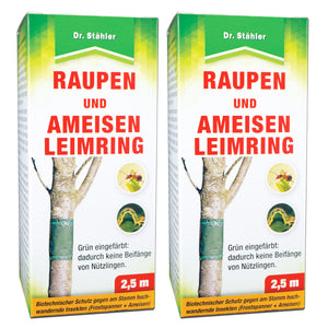 Raupen- und Ameisen-Leimring: Biotechnischer Schutz für Obstbäume - Silberkraft