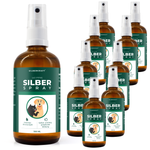 Colloïdaal zilver spray 100 ml - spray voor wondgenezing - huidverzorging bij ongedierte, jeuk, infecties, ontstekingen - voor honden, katten, knaagdieren en andere huisdieren - Silberkraft
