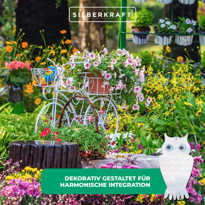 Mit Stil gegen Vögel: Dekorativer Vogelschreck für friedliche Gartentage - Silberkraft