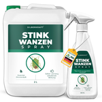 Meerdere weergaven van de Silberkraft Stink Bug Spray Bottle met Canister om het product vanuit verschillende perspectieven te laten zien.