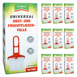 Universele fruit- en fruitvliegjesval - Voor het vullen met een lokmiddel tegen fruitvliegjes - Silberkraft