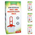Universele fruit- en fruitvliegjesval - Voor het vullen met een lokmiddel tegen fruitvliegjes - Silberkraft
