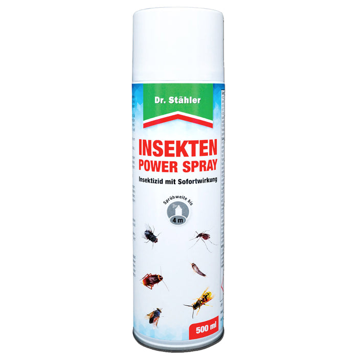Insekten-Power Spray: Effektive Lösung für kriechende und fliegende Ungeziefer wie Schaben und Motten - Silberkraft