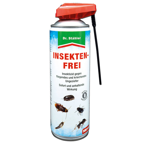 Effectieve insectenvrije spray: Direct werkend universeel insecticide tegen vliegende en kruipende insecten in huis - Silberkraft