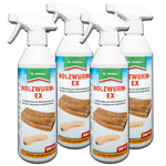 Effectieve houtworm ex-spray: Betrouwbare bescherming tegen houtongedierte zoals houtworm, huiskever en spinthoutkever - Silberkraft