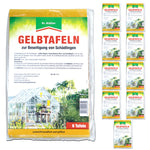 Effectieve gele panelen voor ongediertebestrijding voor kamer- en wintertuinplanten - Silberkraft