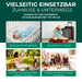 Insectenbescherming voor reis- en kinderbedden - klamboe 150x70x90cm - opvouwbaar & ademend - voor babyreiswiegjes en extra bedden - incl. transporttas - Silberkraft