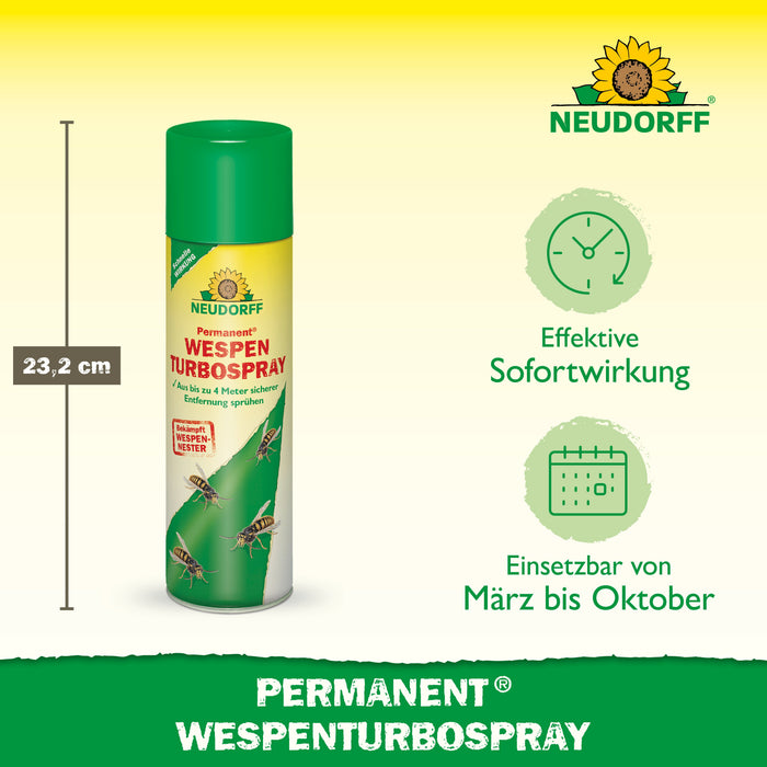 Neudorff Permanent WespenTURBOSpray - Silberkraft
