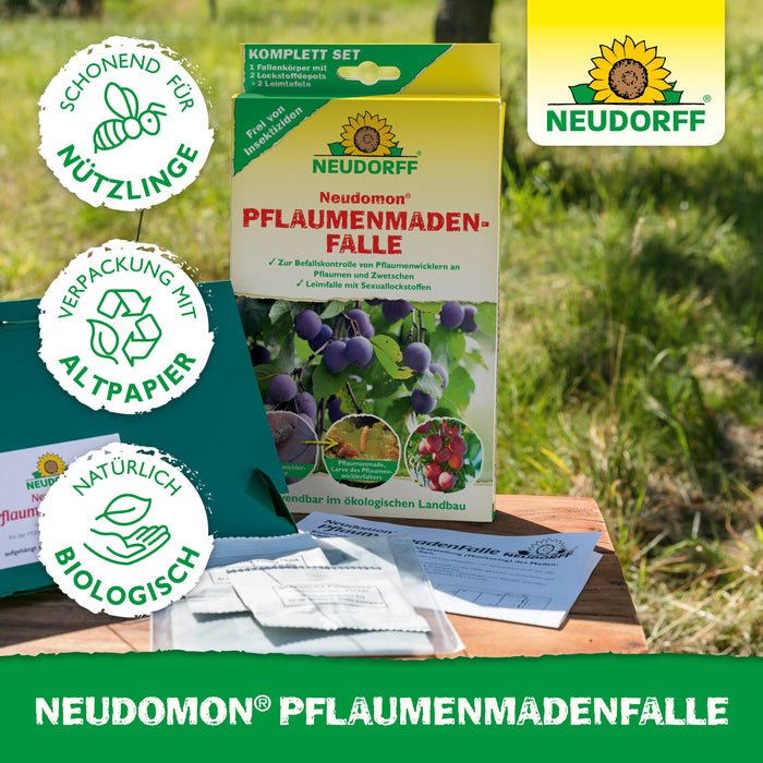 Neudorff Neudomon PflaumenmadenFalle - Silberkraft