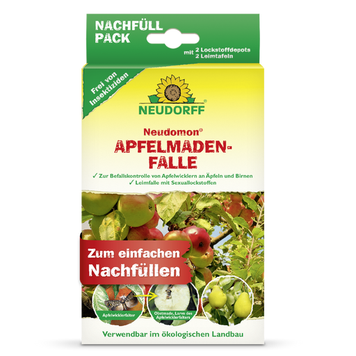 Neudorff Neudomon ApfelmadenFalle Nachfüllpack - Silberkraft