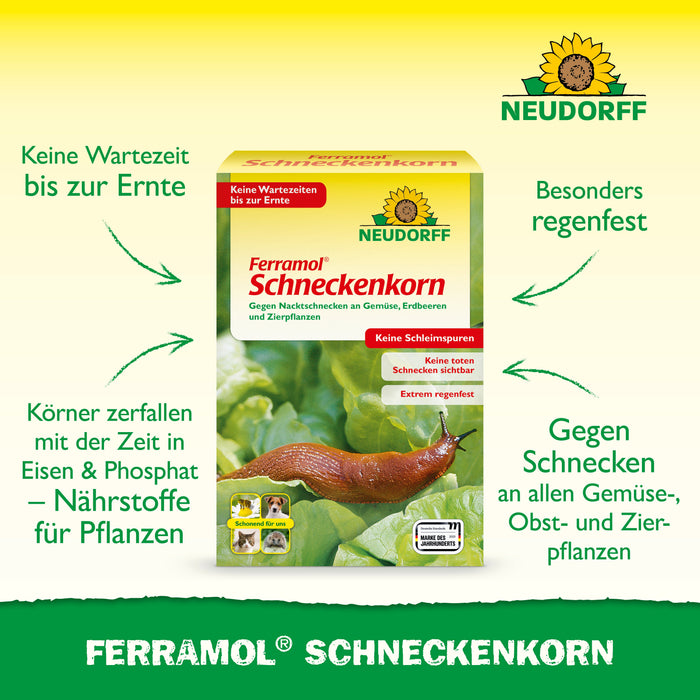 Neudorff Ferramol Schneckenkorn - Silberkraft