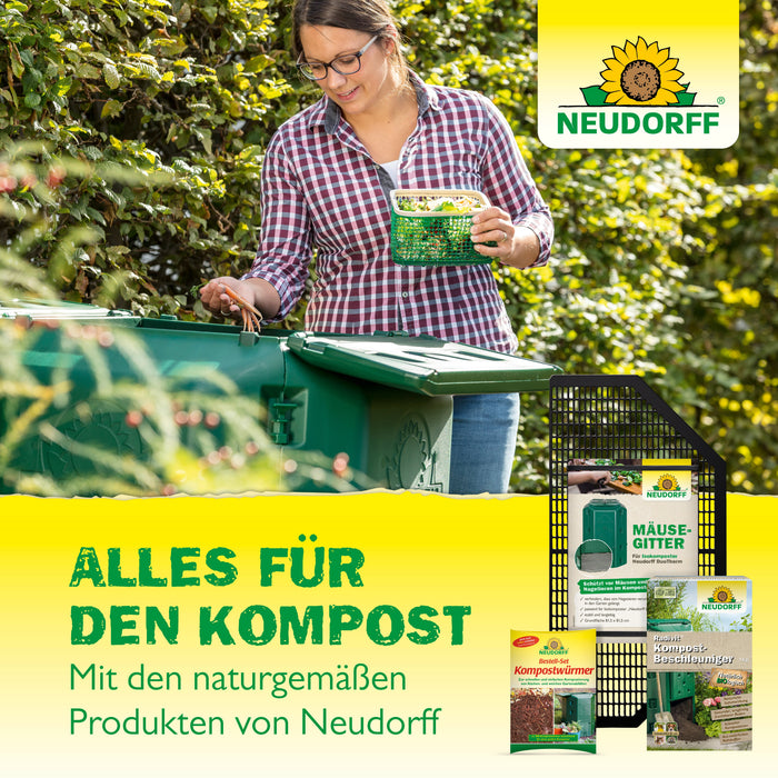 Neudorff Thermokomposter "Neudorff DuoTherm 530 l" - Silberkraft